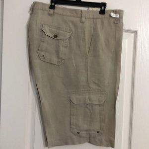 Beige Cargo shorts